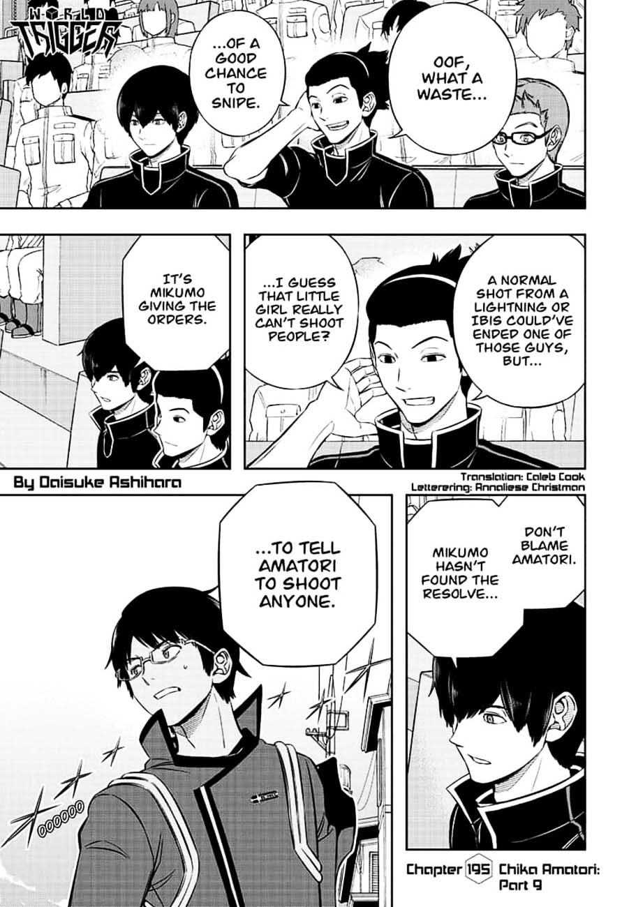 World Trigger Chapter 195 Page 1