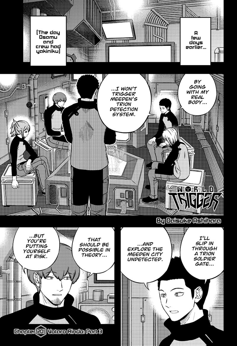 World Trigger Chapter 201 Page 1