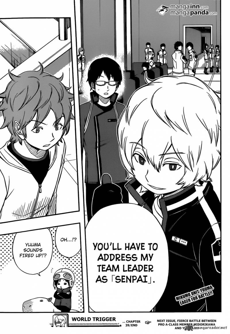 World Trigger Chapter 39 Page 19