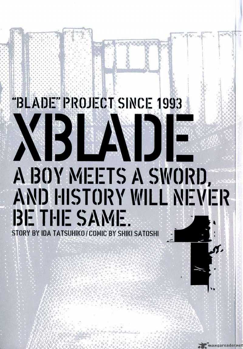 Xblade Chapter 1 Page 1