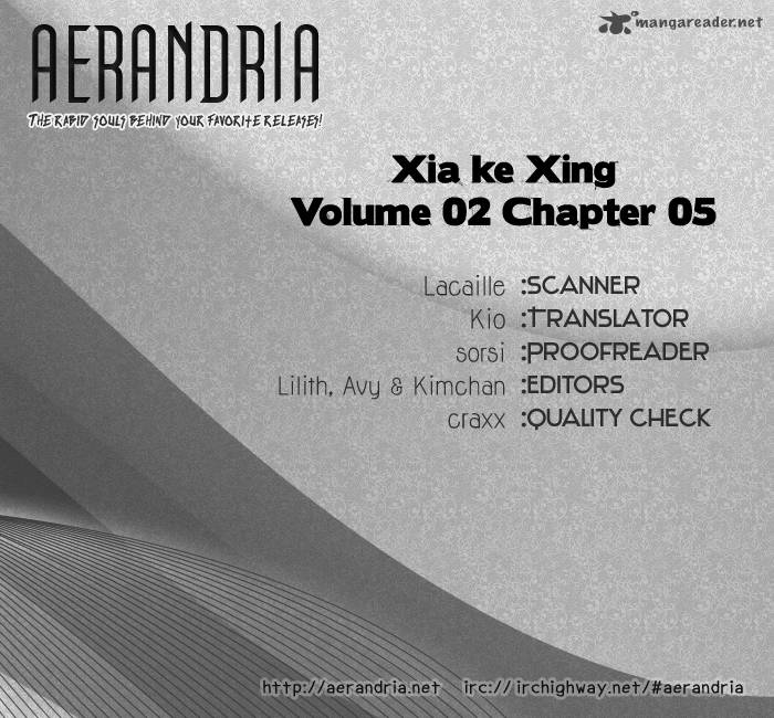 Xia Ke Xing Chapter 5 Page 2