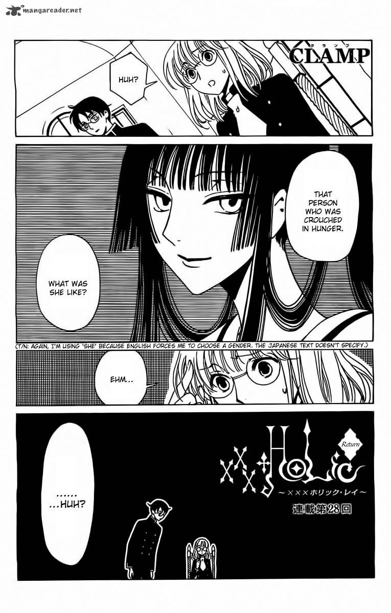 Xxxholic Rei Chapter 28 Page 1