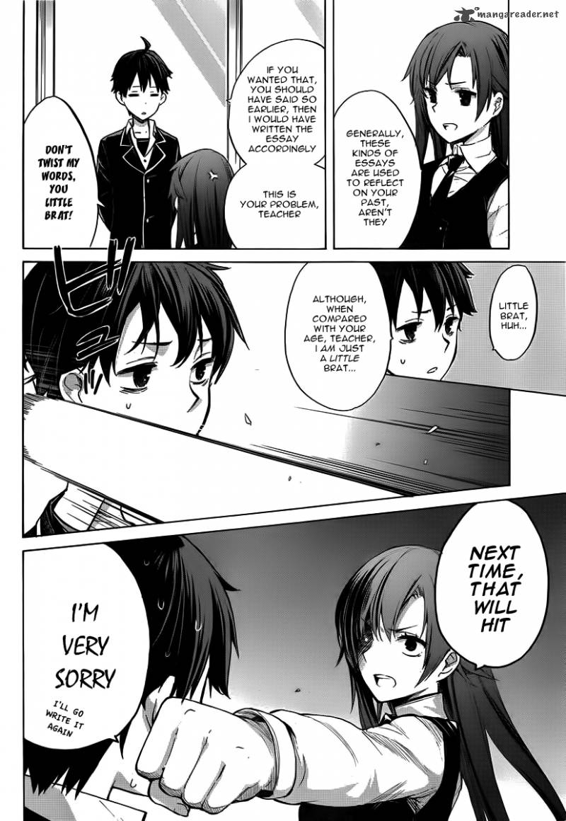 Yahari Ore No Seishun Rabukome Wa Machigatte Iru Mougenroku Chapter 1 Page 7