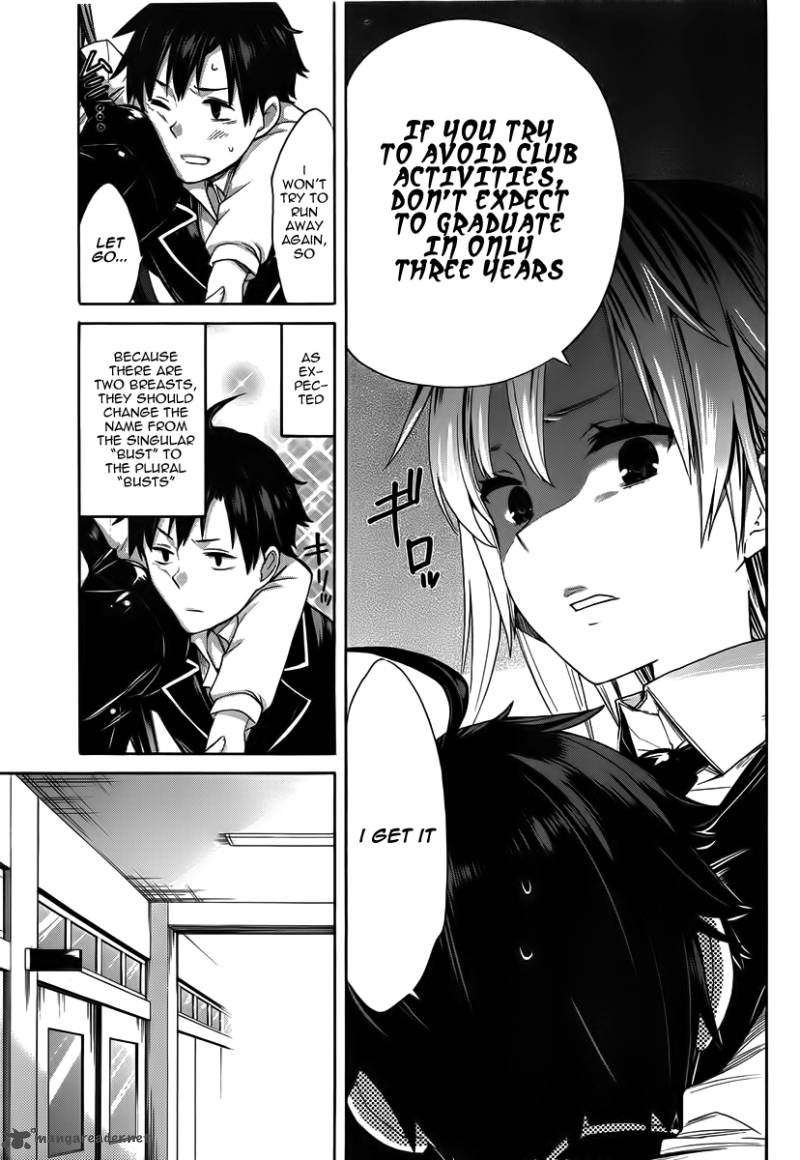 Yahari Ore No Seishun Rabukome Wa Machigatte Iru Mougenroku Chapter 2 Page 4