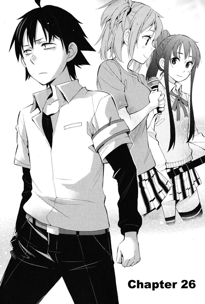 Yahari Ore No Seishun Rabukome Wa Machigatte Iru Mougenroku Chapter 26 Page 1