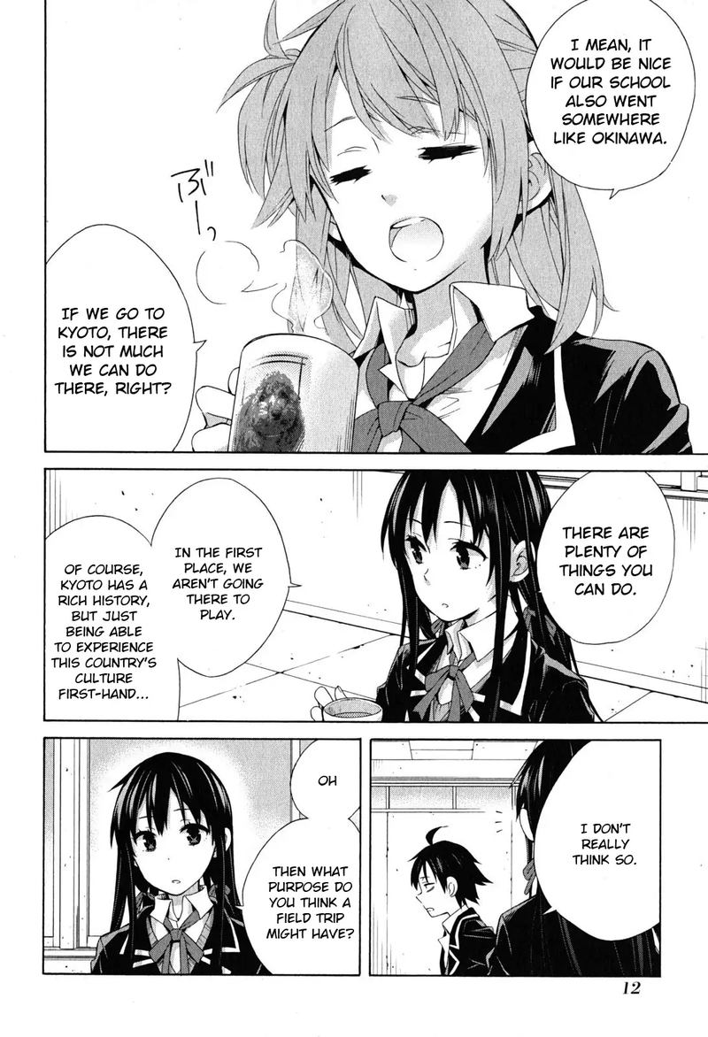 Yahari Ore No Seishun Rabukome Wa Machigatte Iru Mougenroku Chapter 27 Page 10