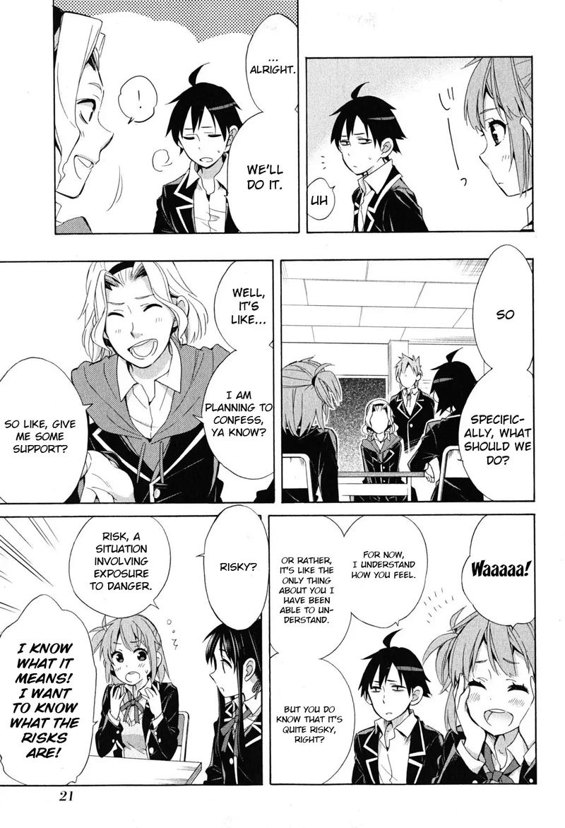 Yahari Ore No Seishun Rabukome Wa Machigatte Iru Mougenroku Chapter 27 Page 19