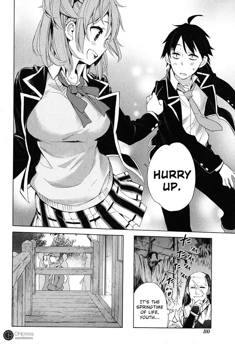 Yahari Ore No Seishun Rabukome Wa Machigatte Iru Mougenroku Chapter 28 Page 14