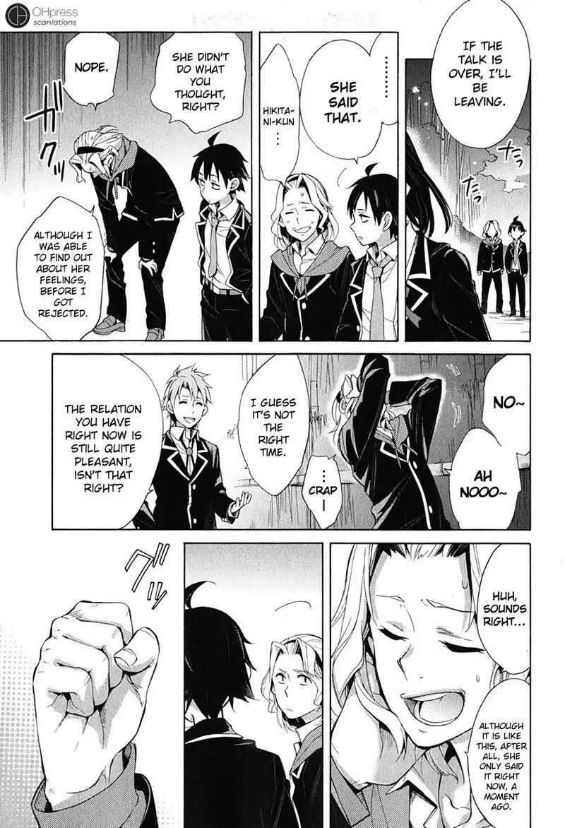 Yahari Ore No Seishun Rabukome Wa Machigatte Iru Mougenroku Chapter 29 Page 25