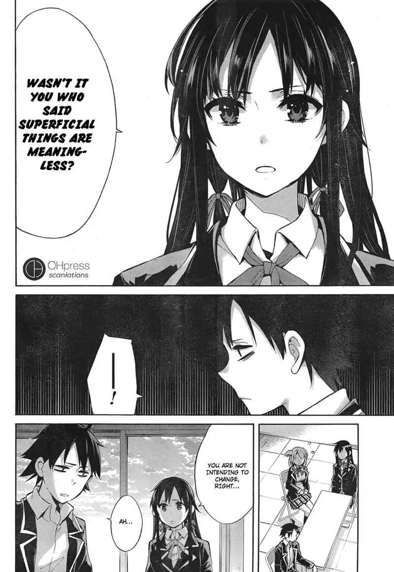 Yahari Ore No Seishun Rabukome Wa Machigatte Iru Mougenroku Chapter 31 Page 29