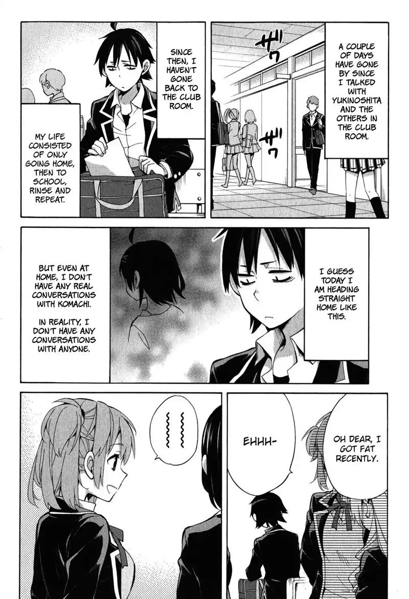 Yahari Ore No Seishun Rabukome Wa Machigatte Iru Mougenroku Chapter 32 Page 3