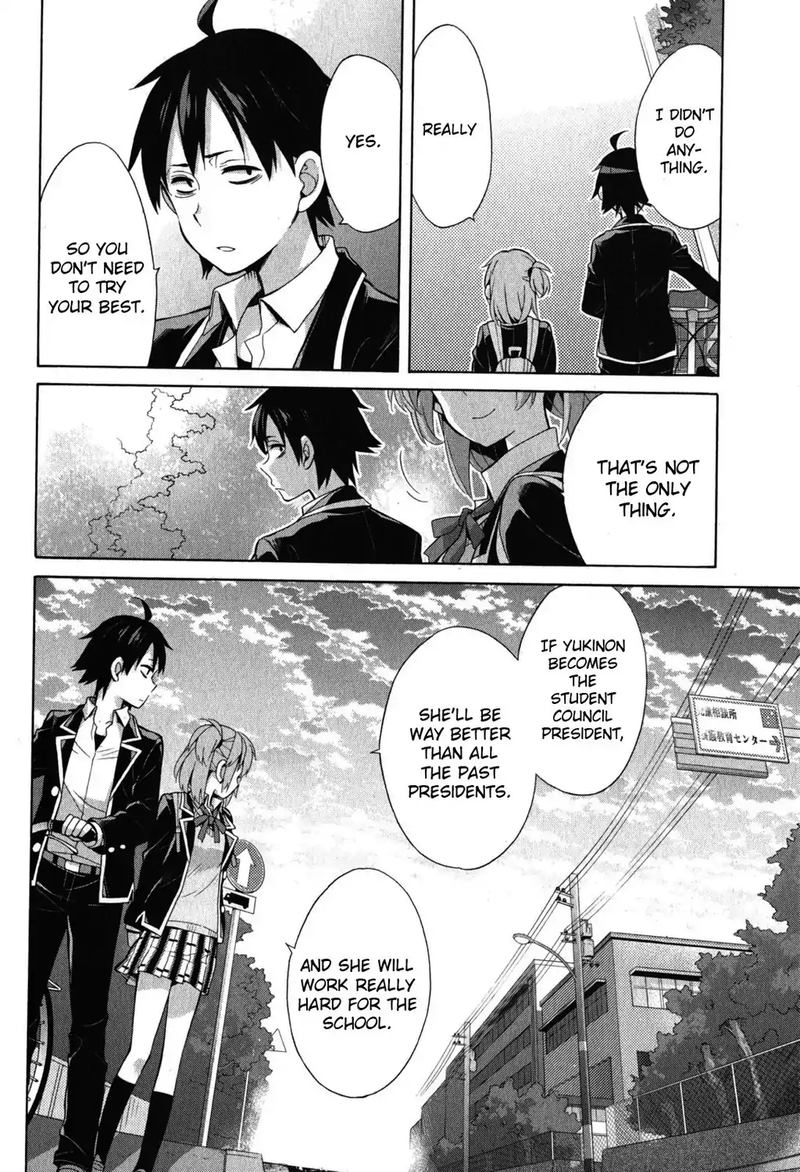 Yahari Ore No Seishun Rabukome Wa Machigatte Iru Mougenroku Chapter 33 Page 18