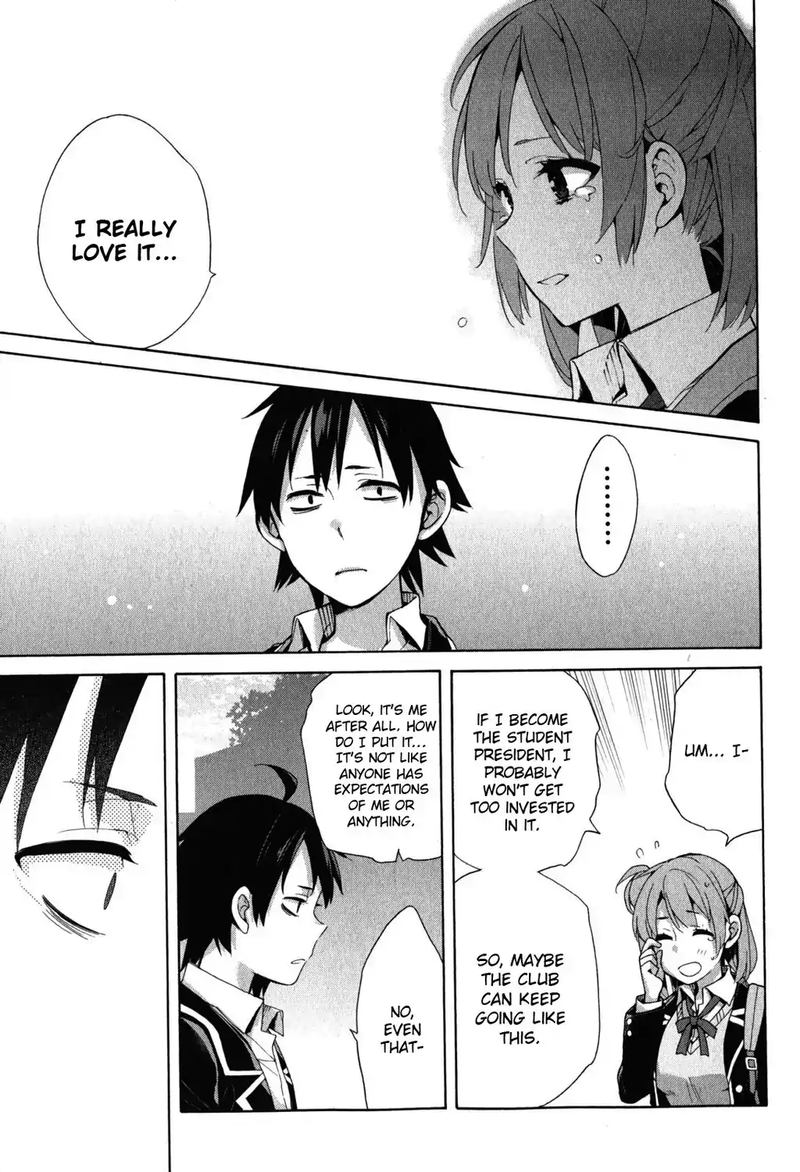 Yahari Ore No Seishun Rabukome Wa Machigatte Iru Mougenroku Chapter 33 Page 21