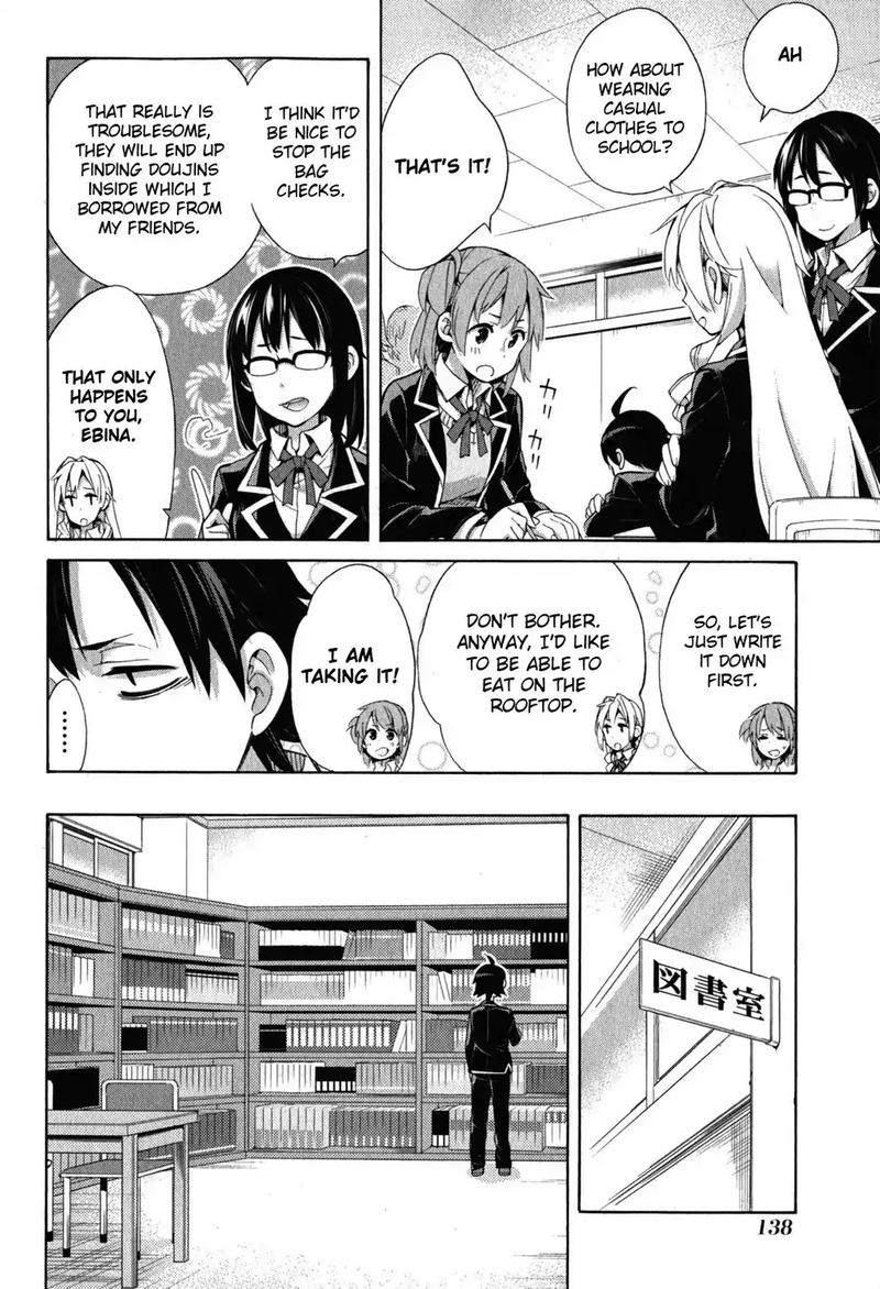 Yahari Ore No Seishun Rabukome Wa Machigatte Iru Mougenroku Chapter 33 Page 42