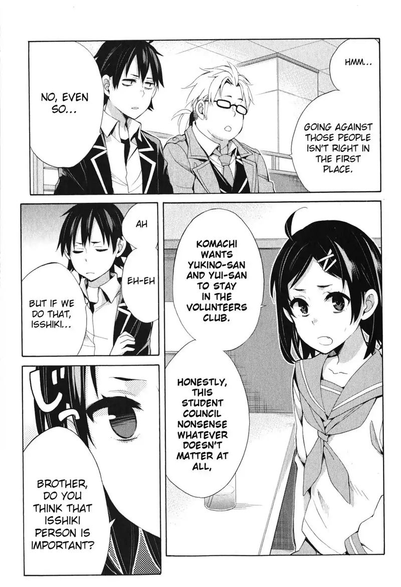 Yahari Ore No Seishun Rabukome Wa Machigatte Iru Mougenroku Chapter 33 Page 51