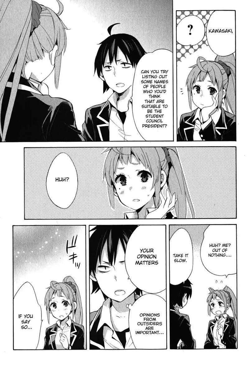 Yahari Ore No Seishun Rabukome Wa Machigatte Iru Mougenroku Chapter 33 Page 55