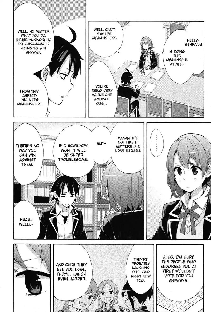 Yahari Ore No Seishun Rabukome Wa Machigatte Iru Mougenroku Chapter 34 Page 13