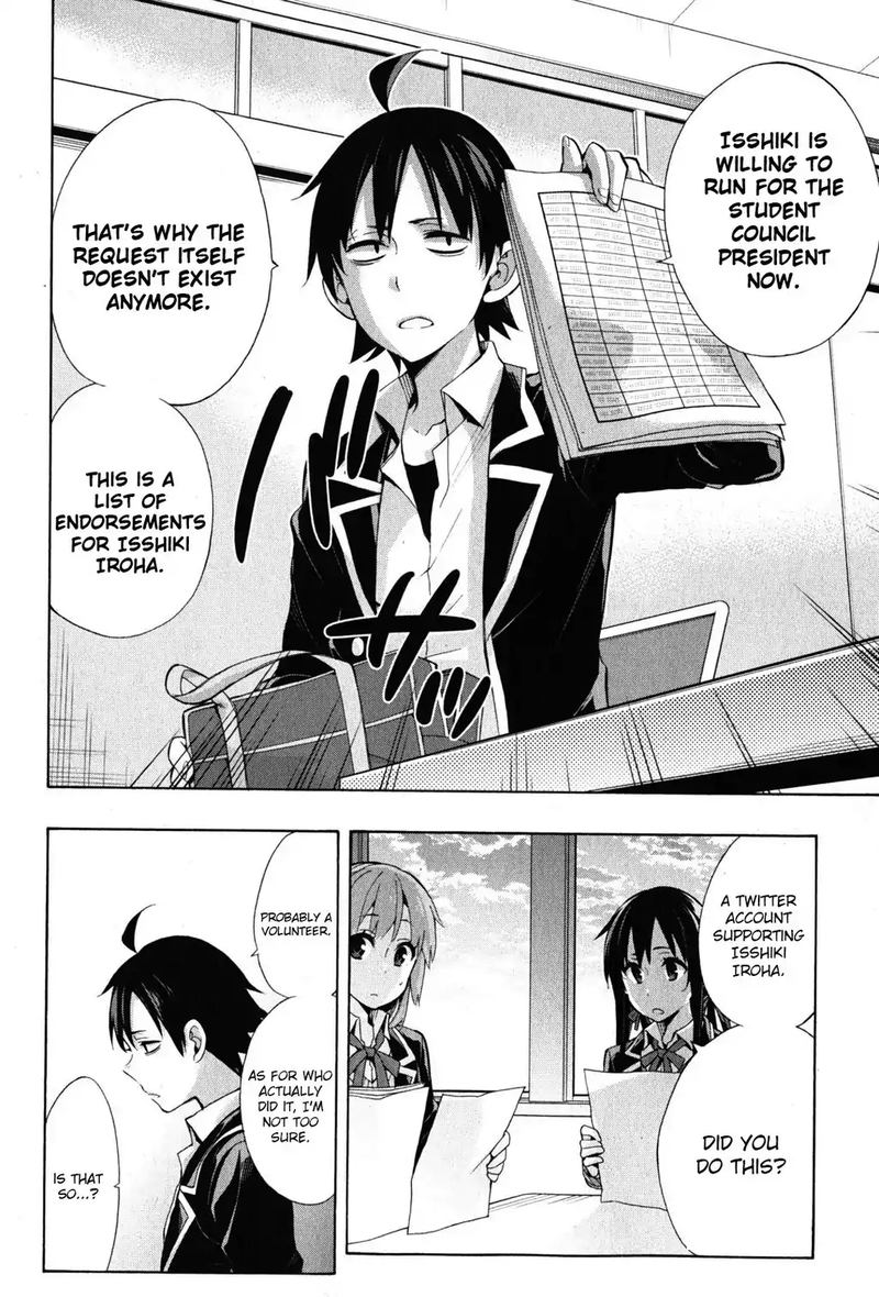 Yahari Ore No Seishun Rabukome Wa Machigatte Iru Mougenroku Chapter 34 Page 25