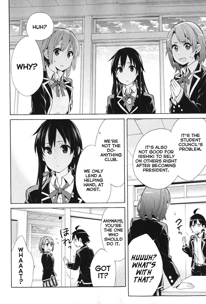 Yahari Ore No Seishun Rabukome Wa Machigatte Iru Mougenroku Chapter 35 Page 22