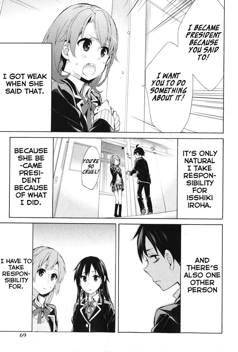 Yahari Ore No Seishun Rabukome Wa Machigatte Iru Mougenroku Chapter 35 Page 23