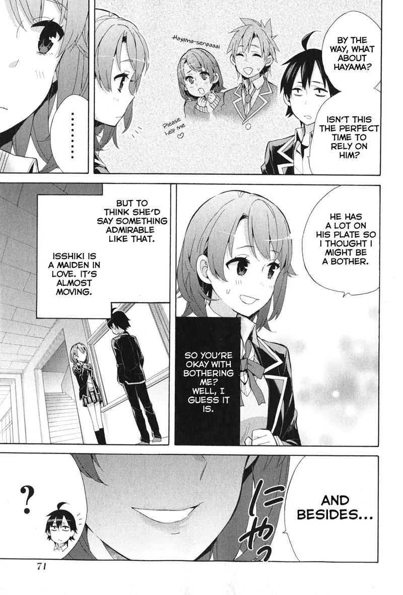 Yahari Ore No Seishun Rabukome Wa Machigatte Iru Mougenroku Chapter 35 Page 25