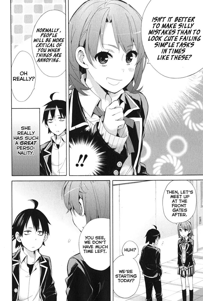 Yahari Ore No Seishun Rabukome Wa Machigatte Iru Mougenroku Chapter 35 Page 26