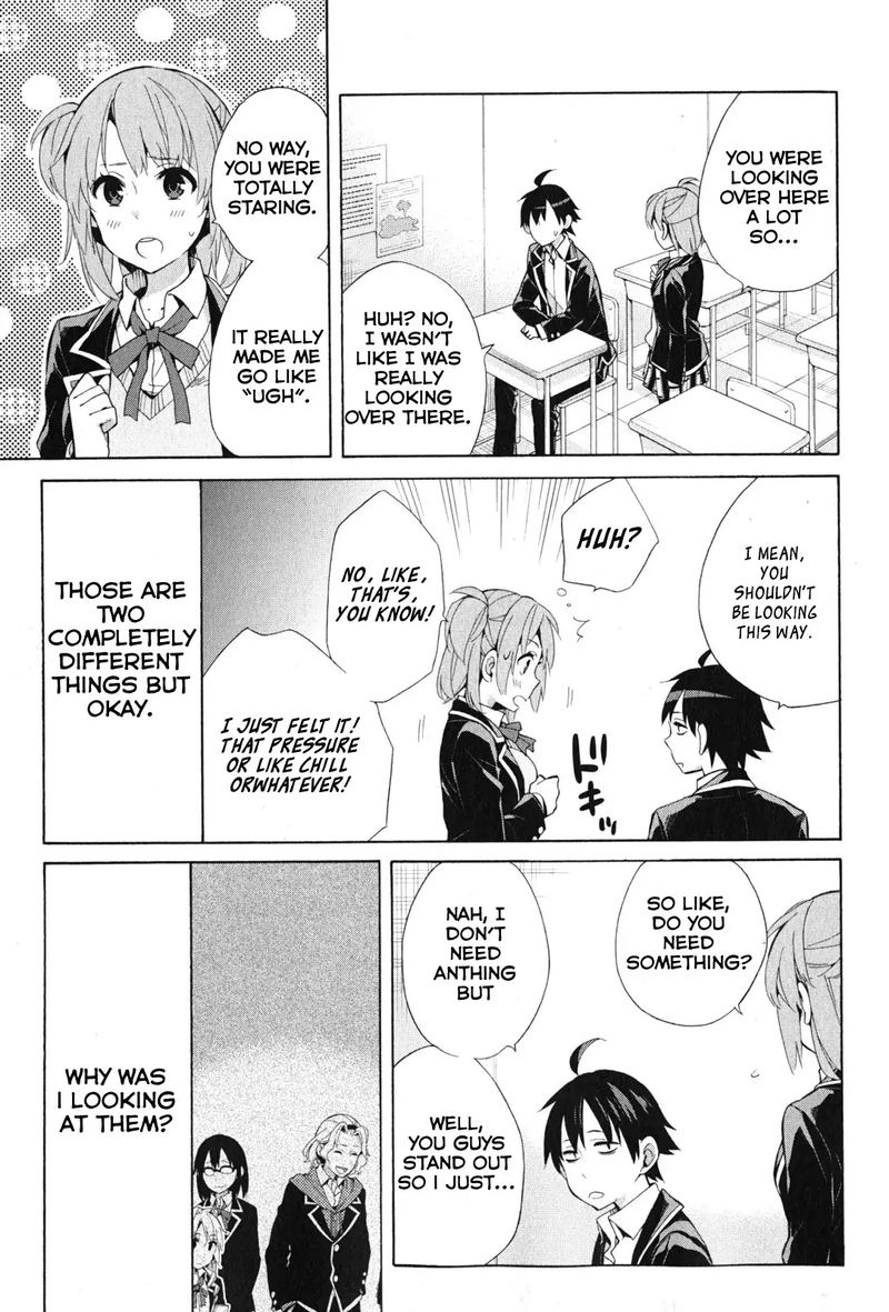 Yahari Ore No Seishun Rabukome Wa Machigatte Iru Mougenroku Chapter 35 Page 7