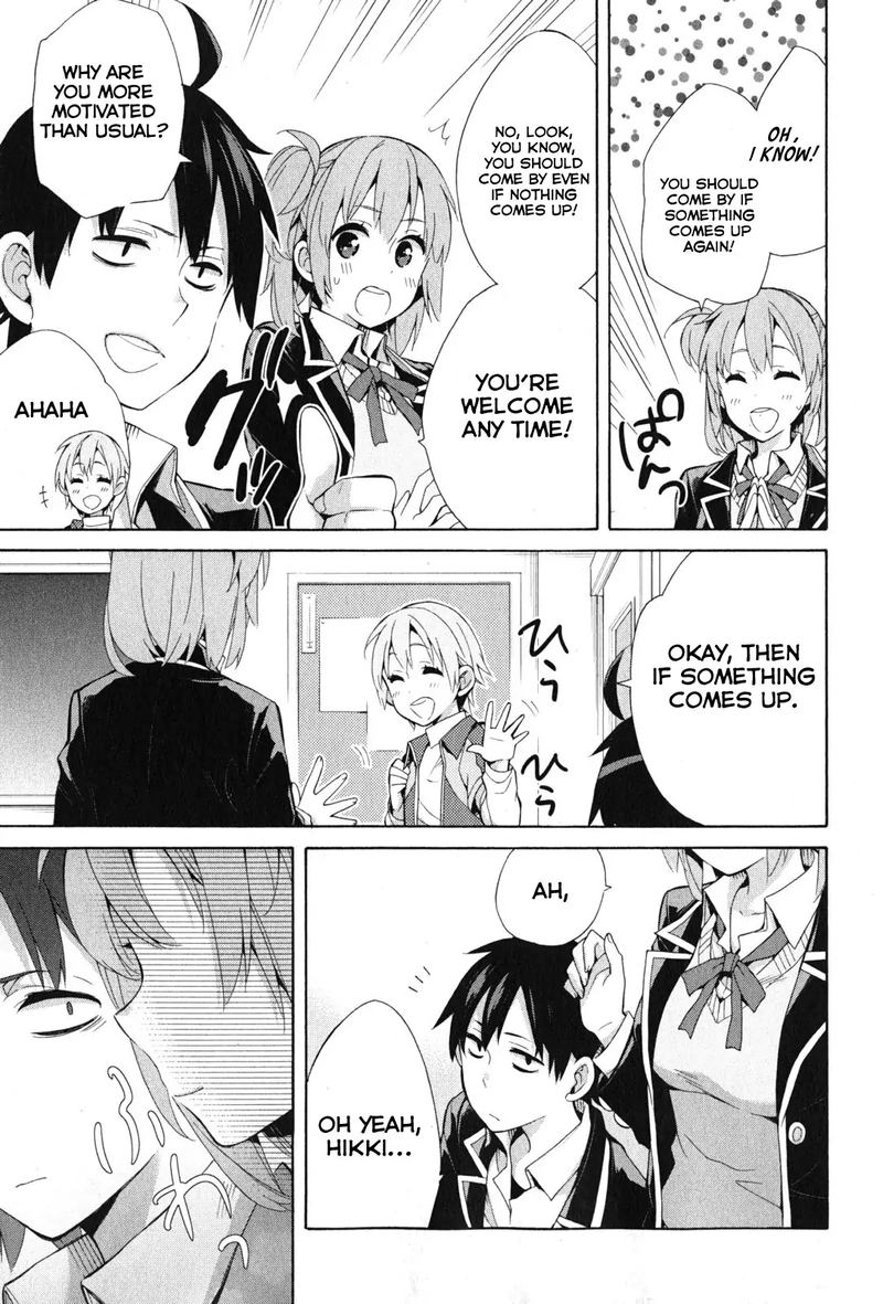 Yahari Ore No Seishun Rabukome Wa Machigatte Iru Mougenroku Chapter 35 Page 9