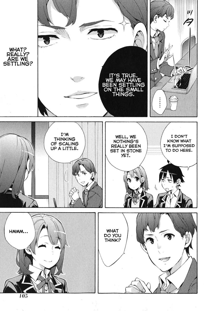 Yahari Ore No Seishun Rabukome Wa Machigatte Iru Mougenroku Chapter 36 Page 21