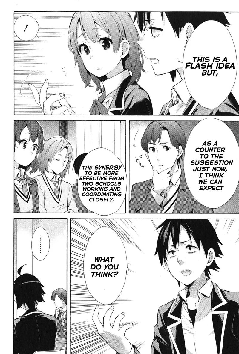 Yahari Ore No Seishun Rabukome Wa Machigatte Iru Mougenroku Chapter 36 Page 24