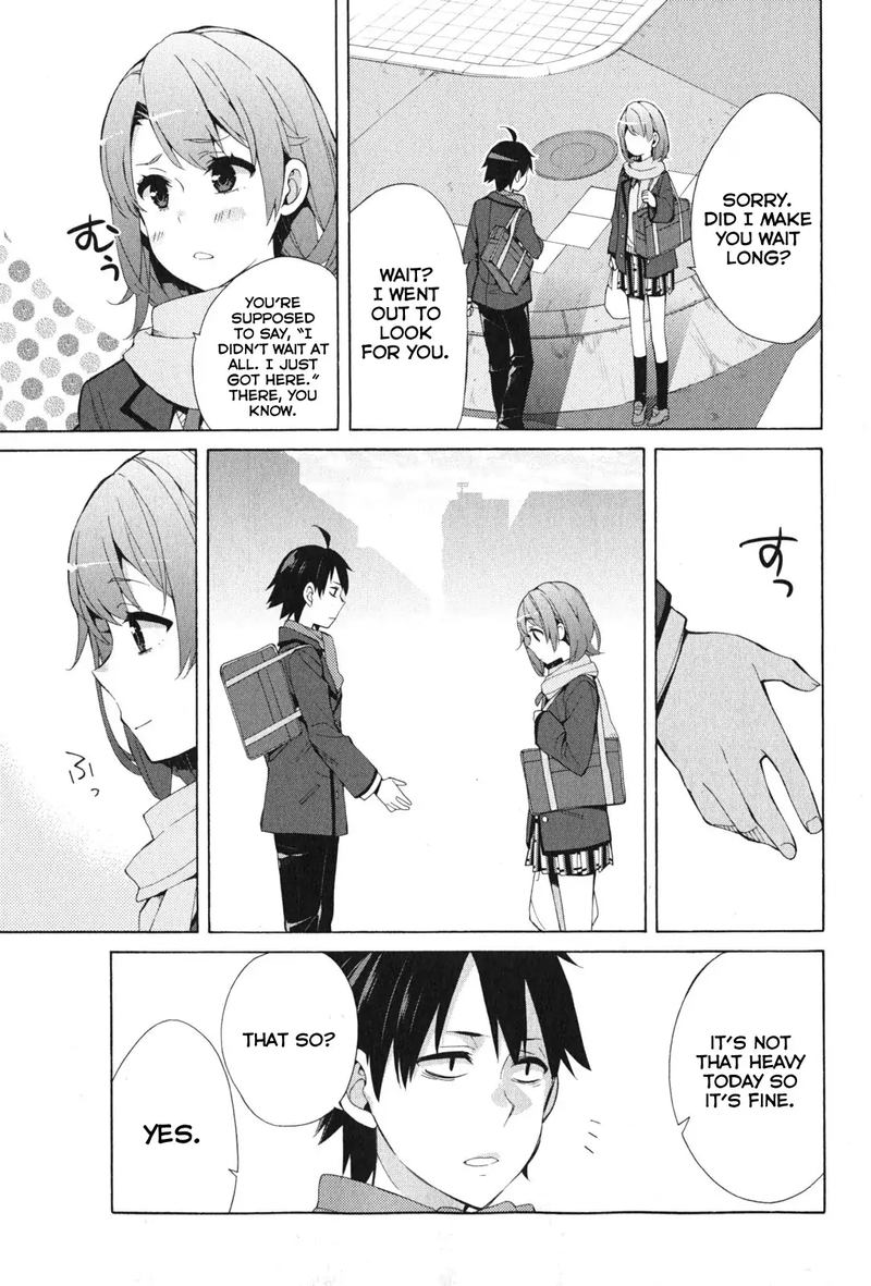 Yahari Ore No Seishun Rabukome Wa Machigatte Iru Mougenroku Chapter 37 Page 12