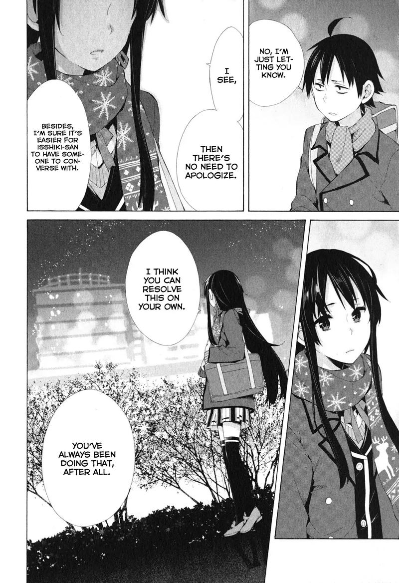 Yahari Ore No Seishun Rabukome Wa Machigatte Iru Mougenroku Chapter 38 Page 12