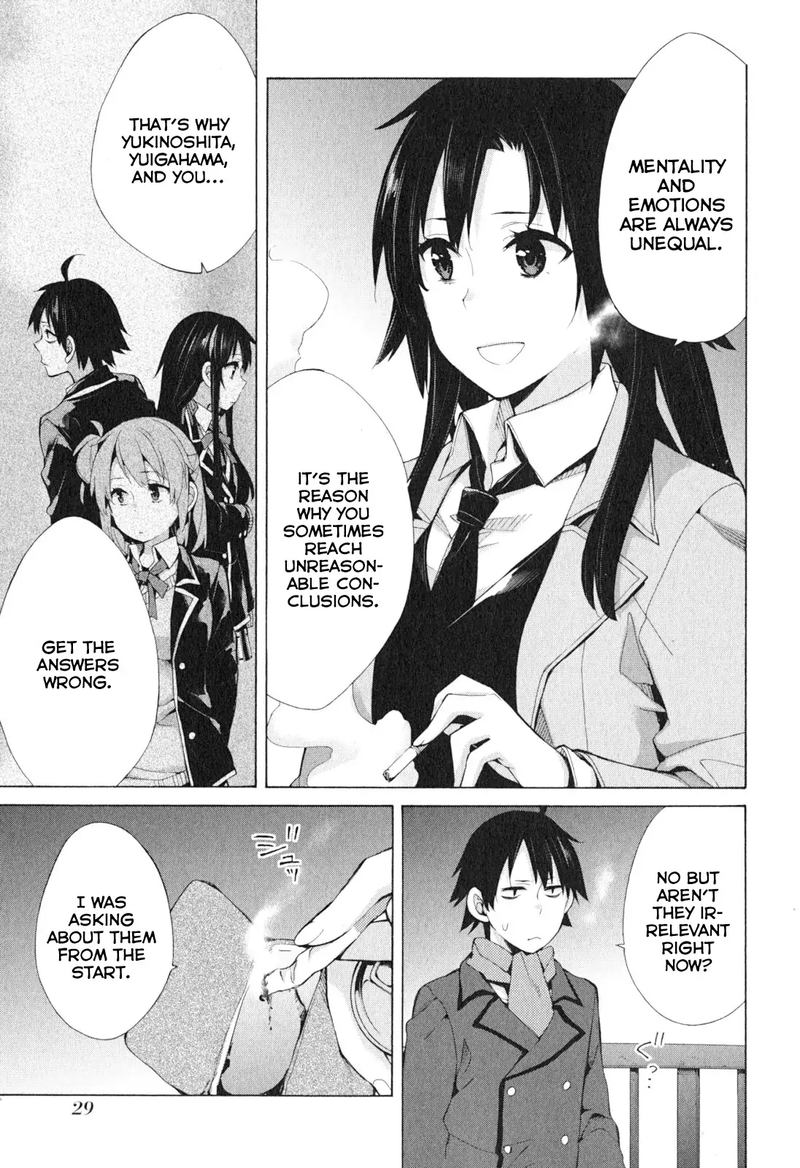 Yahari Ore No Seishun Rabukome Wa Machigatte Iru Mougenroku Chapter 39 Page 11