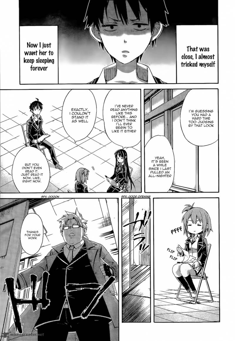 Yahari Ore No Seishun Rabukome Wa Machigatte Iru Mougenroku Chapter 4 Page 21