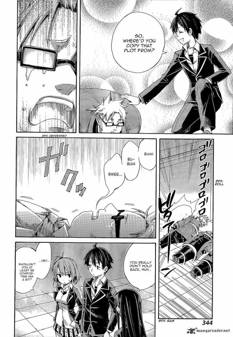 Yahari Ore No Seishun Rabukome Wa Machigatte Iru Mougenroku Chapter 4 Page 26