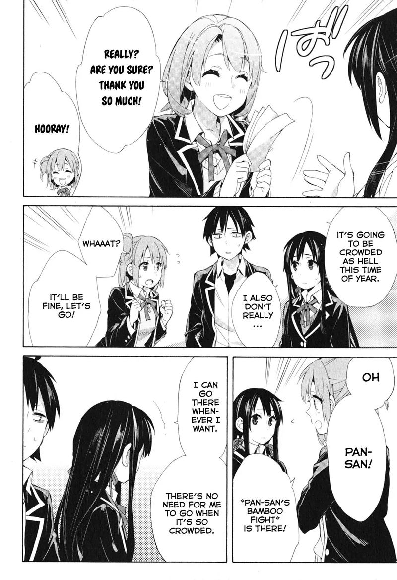 Yahari Ore No Seishun Rabukome Wa Machigatte Iru Mougenroku Chapter 41 Page 28