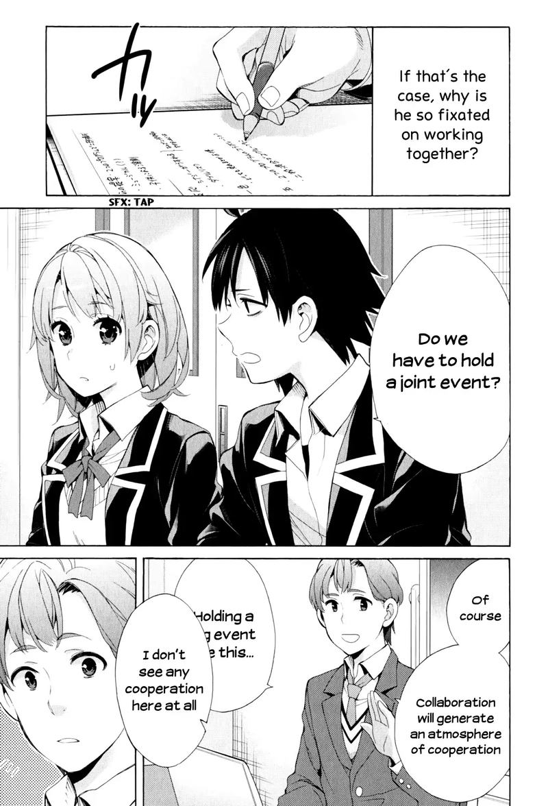 Yahari Ore No Seishun Rabukome Wa Machigatte Iru Mougenroku Chapter 45 Page 9