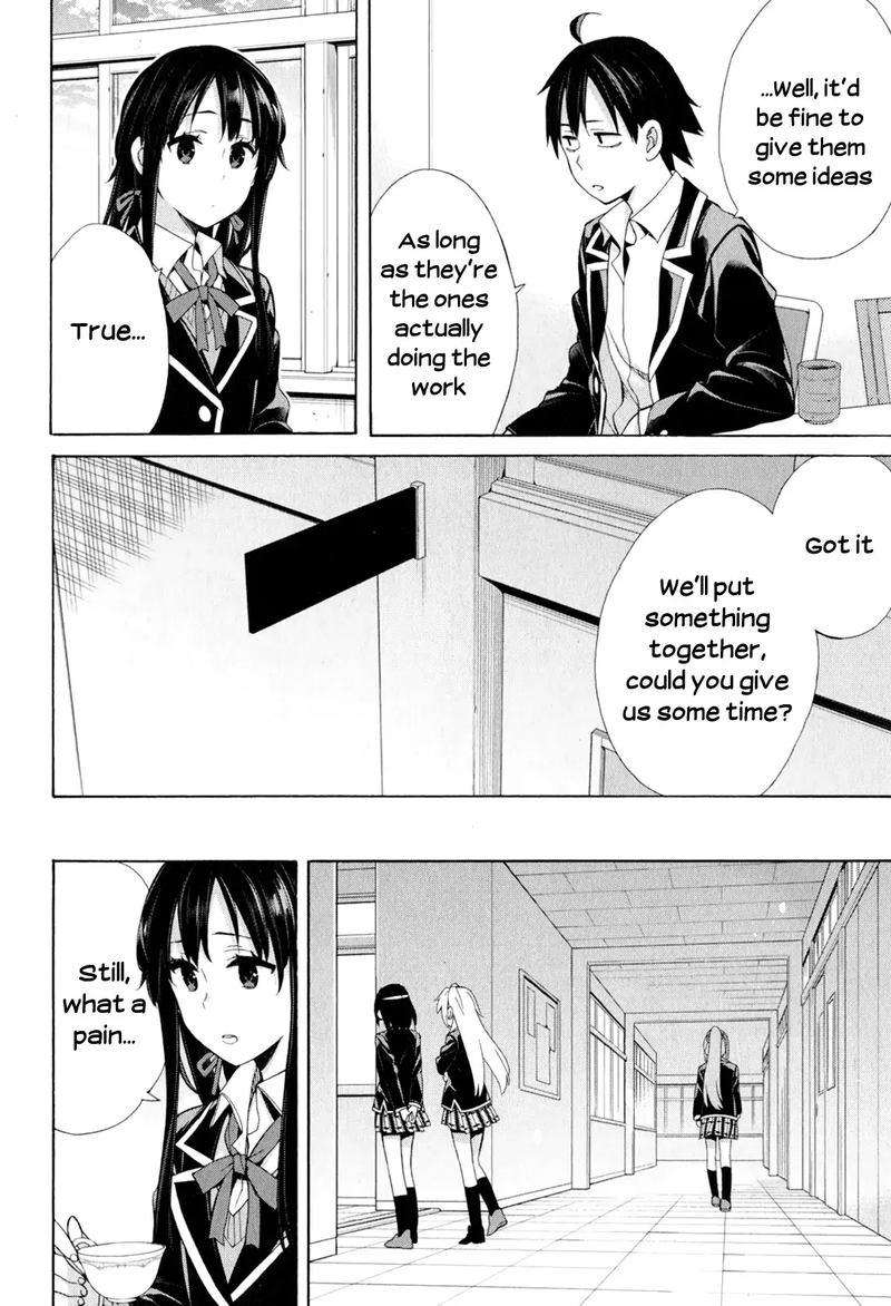 Yahari Ore No Seishun Rabukome Wa Machigatte Iru Mougenroku Chapter 53 Page 10