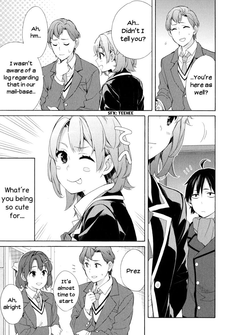 Yahari Ore No Seishun Rabukome Wa Machigatte Iru Mougenroku Chapter 53 Page 19