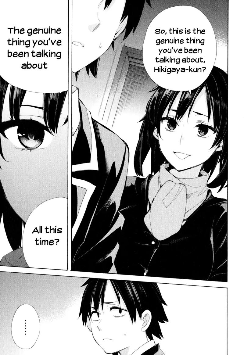 Yahari Ore No Seishun Rabukome Wa Machigatte Iru Mougenroku Chapter 54 Page 35