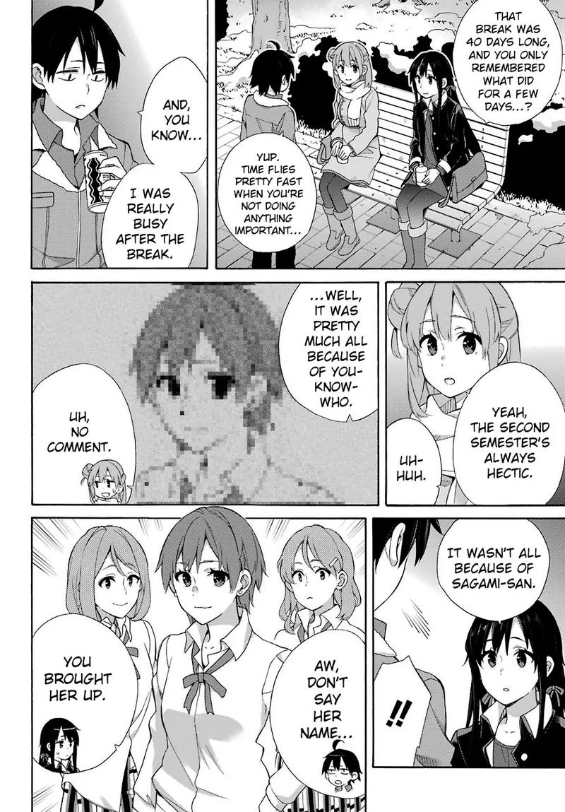 Yahari Ore No Seishun Rabukome Wa Machigatte Iru Mougenroku Chapter 60 Page 11