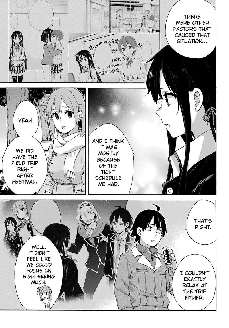 Yahari Ore No Seishun Rabukome Wa Machigatte Iru Mougenroku Chapter 60 Page 12