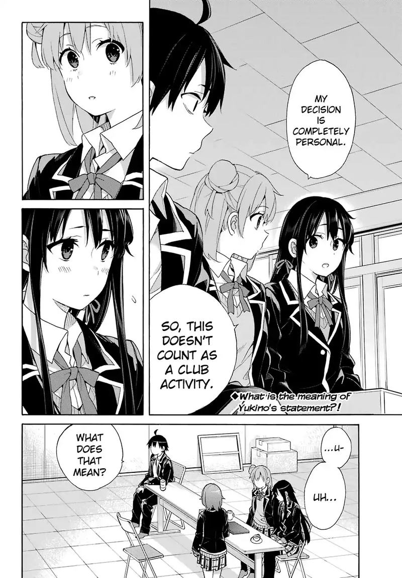 Yahari Ore No Seishun Rabukome Wa Machigatte Iru Mougenroku Chapter 66 Page 2