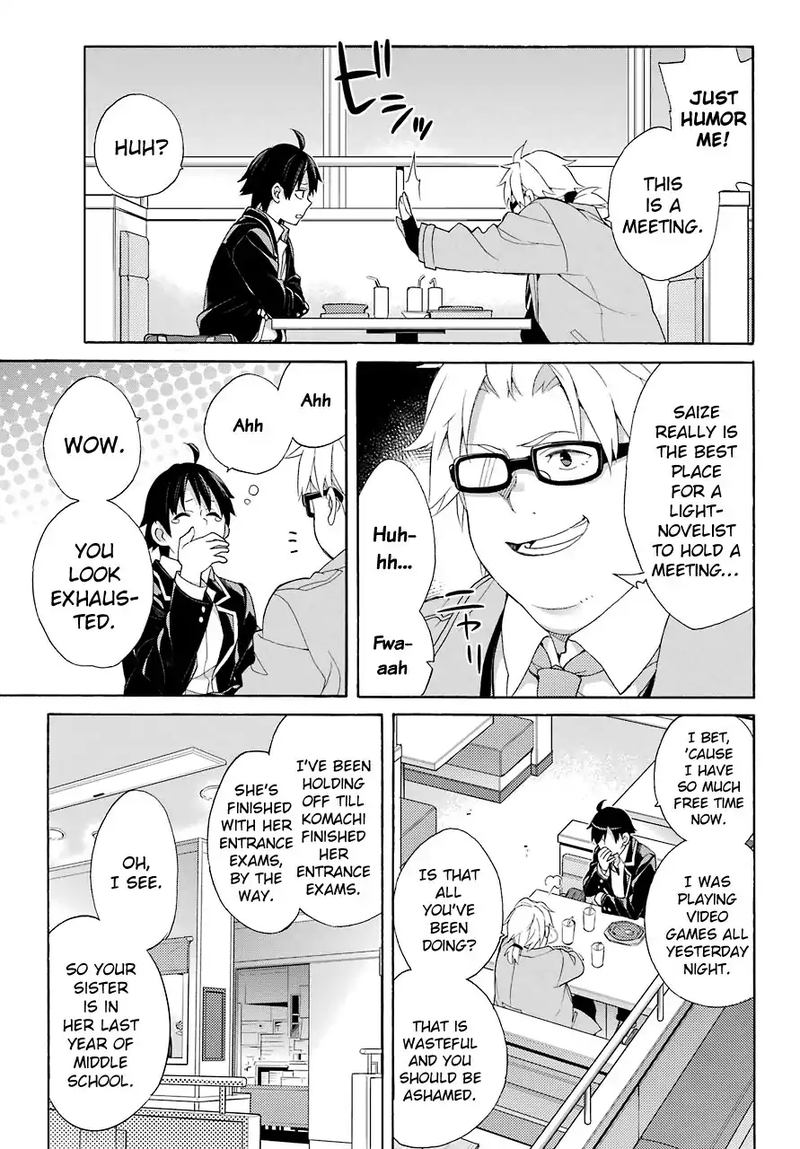 Yahari Ore No Seishun Rabukome Wa Machigatte Iru Mougenroku Chapter 67 Page 13