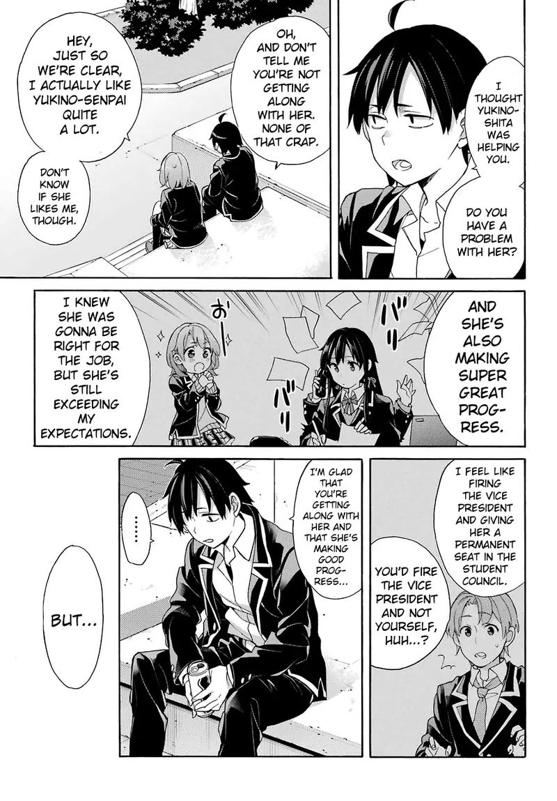 Yahari Ore No Seishun Rabukome Wa Machigatte Iru Mougenroku Chapter 68 Page 11