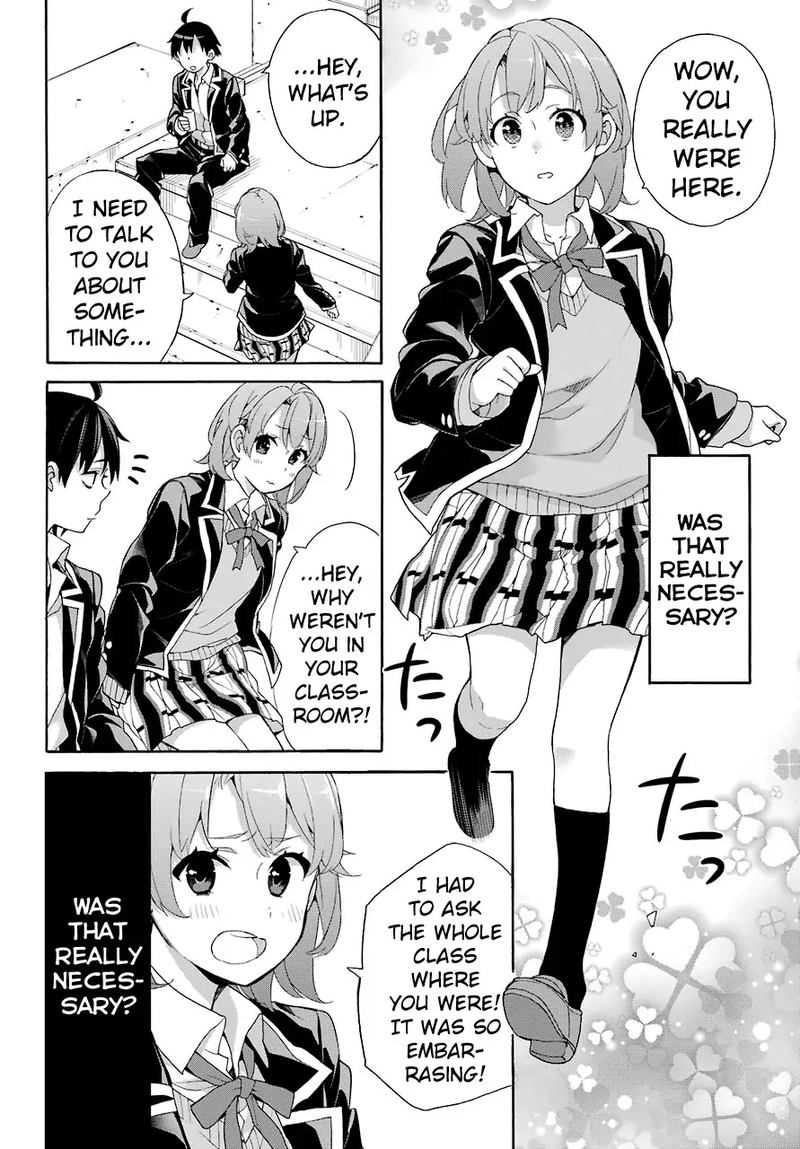 Yahari Ore No Seishun Rabukome Wa Machigatte Iru Mougenroku Chapter 68 Page 8