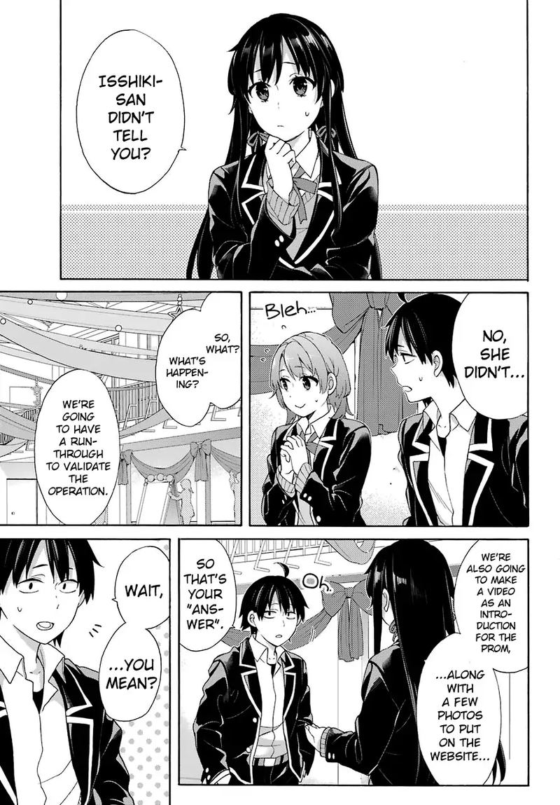 Yahari Ore No Seishun Rabukome Wa Machigatte Iru Mougenroku Chapter 69 Page 4