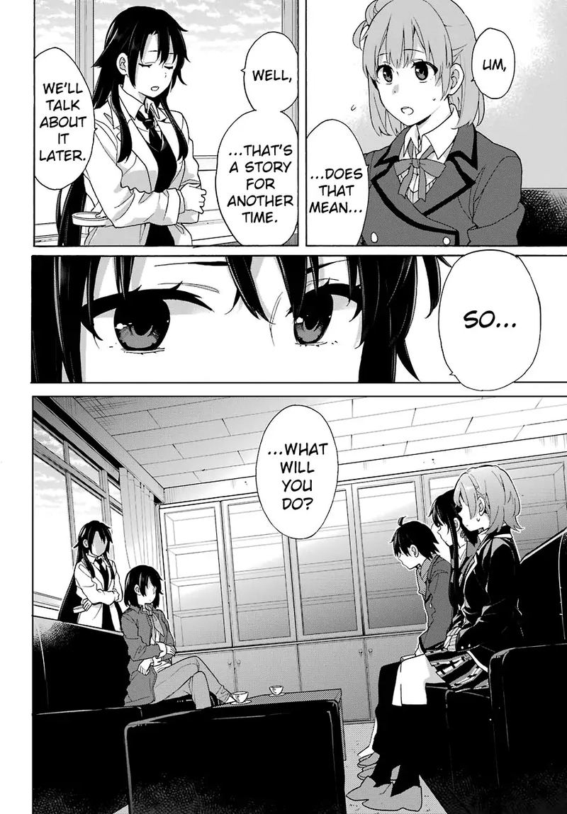 Yahari Ore No Seishun Rabukome Wa Machigatte Iru Mougenroku Chapter 73 Page 4