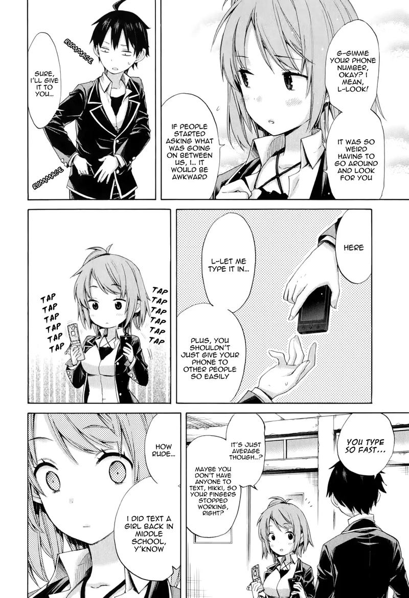 Yahari Ore No Seishun Rabukome Wa Machigatte Iru Mougenroku Chapter 8 Page 14