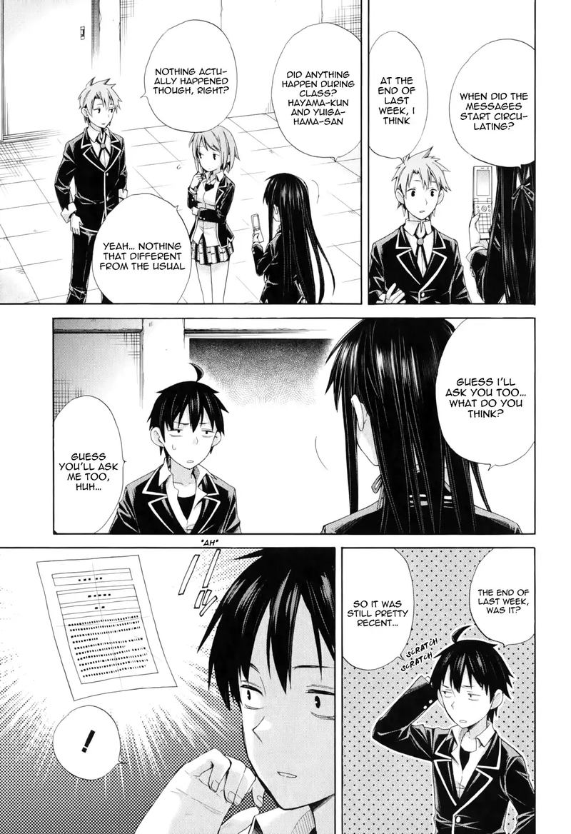 Yahari Ore No Seishun Rabukome Wa Machigatte Iru Mougenroku Chapter 8 Page 25